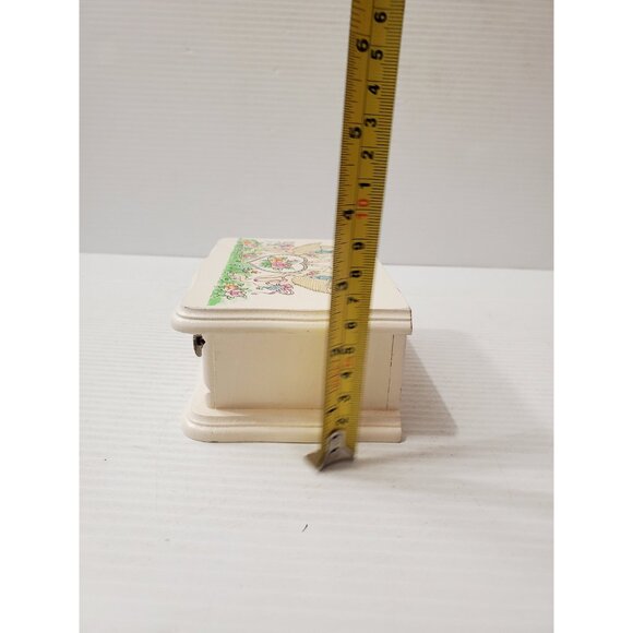 Vintage Gunther Mele wooden jewelry box. Jewellery . Vintage wooden jewellery - Picture 9 of 9